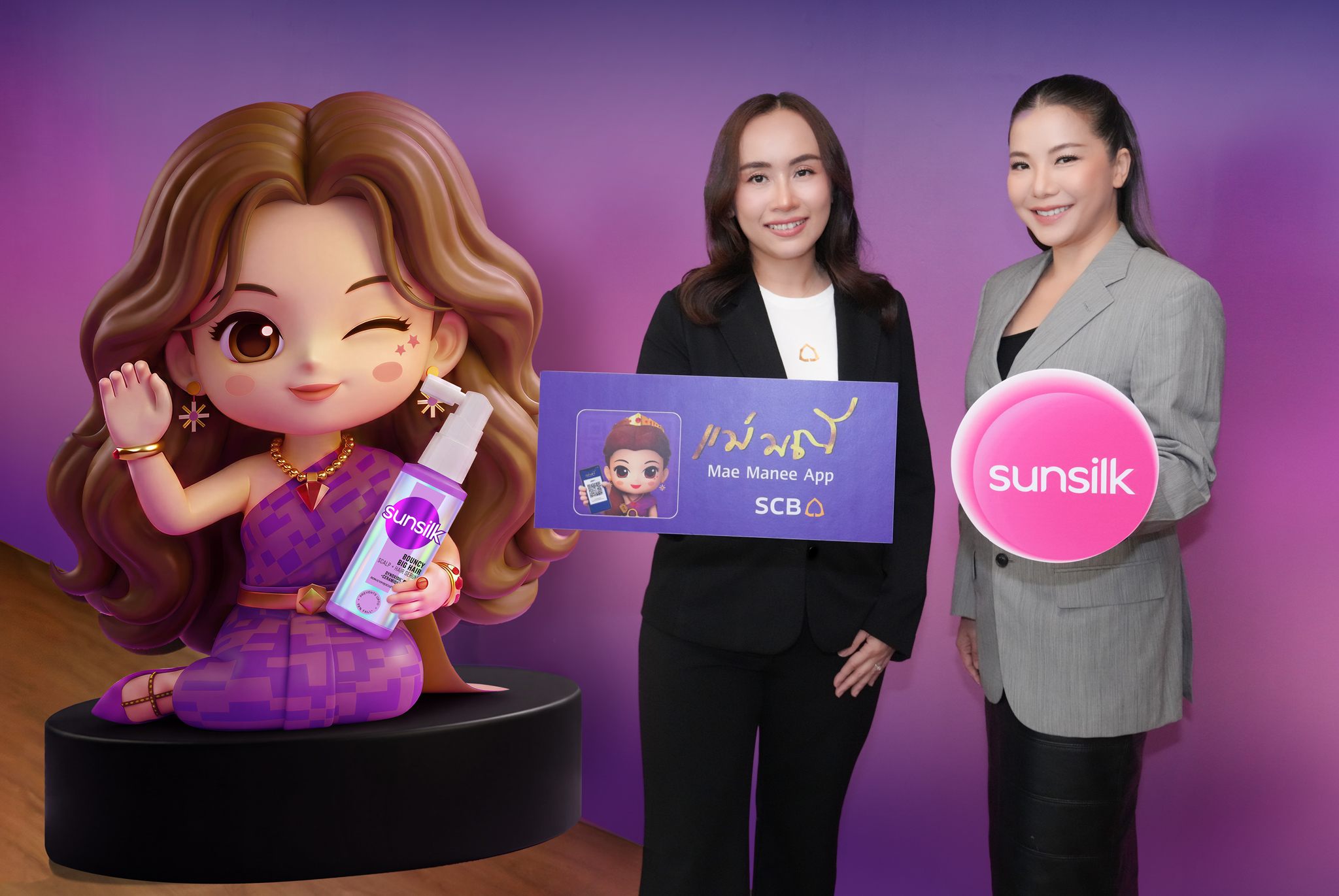 Sunsilk และ SCB แม่มณี เปิดแคมเปญ “ปลุกฟาร์มผมหนา!” พลิกโฉม 